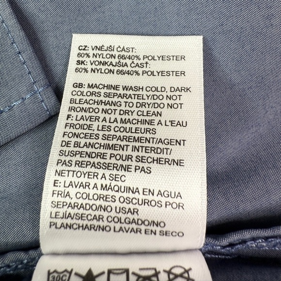 The North Face Light Blue Casual Button Down Shirt Side Pocket Size XL - Picture 8 of 10